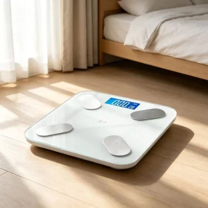 Smart BMI Bathroom Scale Digital Body Fat Scale Electronic Bathroom Weigh Scale With App