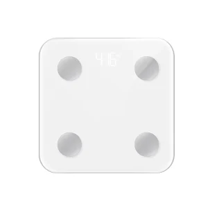 Smart Bathroom Body Fat Scale with Sensor Technology BMI Tracking Mobile App Sync for Fitness Enthusiasts Daily Use