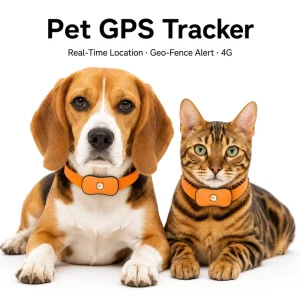 Smart BeiDou GPS GPRS Plastic Waterproof Pet Tracker Multi functional Real time Tracking Device for Dogs & Cats Mini Anti lost