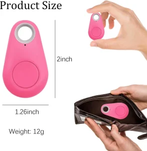 Smart Bluetooth Item Locator GPS Tracker Find My Anti Lost Alarm Tag Keys Wallet Pet iPhone Android Rastreador