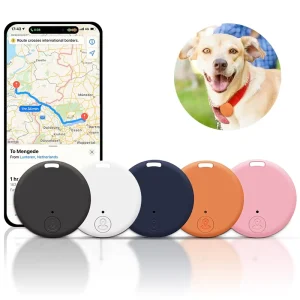 Smart Bluetooth Pet GPS Tracker IP67 Waterproof Real Time Tracking Portable Pet Keychain Wallet Luggage Anti Lost
