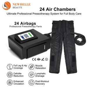 Smart Body Health and Pressotherapy System for Home Use Skin and Circulation Management with 36 Airbags
