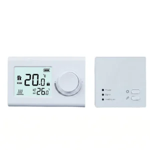 Smart Boiler Thermostat with WiFi & RF Wireless Room Control Digital Temperature Controller for Central Home Heating Systems