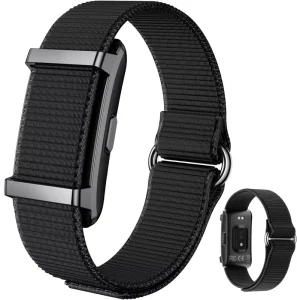 Smart Bracelet Fitness Trackers Smart Watch 24/7 Heart Rate Sleep Stress HRV Monitor, 170+ Sports Modes, 2 Bands, Free APP