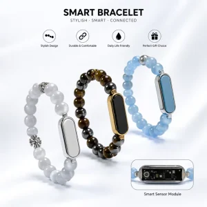 Smart Bracelet Health Wristband Wearable Activity Fitness Trackers Multi Sport Mode Waterproof Screenless Sport Bracelet