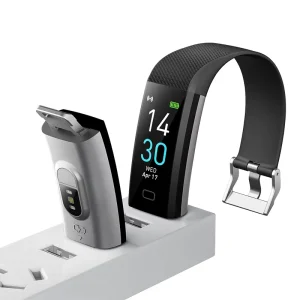 Smart Bracelet IP68 Waterproof Smart Watch Fitness Tracker Heart Rate Sleeping Monitor IOS TPU Smart Sports Wristband