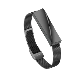 Smart Bracelet with RAM ROM Alarm Call Reminder Find Band Function Zinc Alloy Strap Comfortable Daily Fitness Tracker