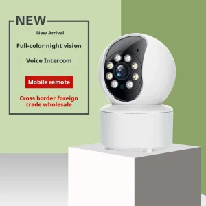 Smart Cam 4G WiFi HD 1080p Night Vision Indoor Home Surveillance Camera with NVR Support