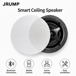 Smart Ceiling Speaker Wireless Loudspeaker Scene Linkage Easy Installation for Home Hotel Background Music System