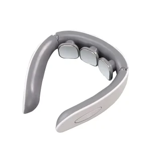 Smart Cervical Spine Massage Device Heated Electric Mini Portable Vibration TENS Neck and Shoulder Massager