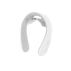 Smart Cervical Vertebra & Neck Massager with Hot Compress and EMS Microcurrent Portable Mini Design