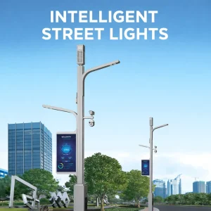Smart City Solar & Battery Powered IP66 LED Street Light Central Management System AC DC Outdoor Road Lighting 10 Year Warranty