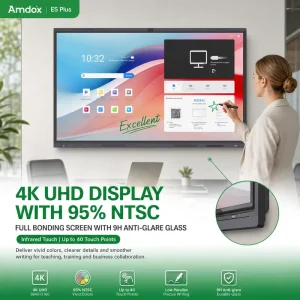 Smart Classroom Board 75 86 100 110 Inch Smart Board 55 65 Inch for Teaching School Interactive Smart Boards Interactive Panels