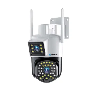 Smart Cloud Outdoor Home Camera 360 Blind spot free Video Remote Smartphone Connectivity Wireless HD Security Voice free