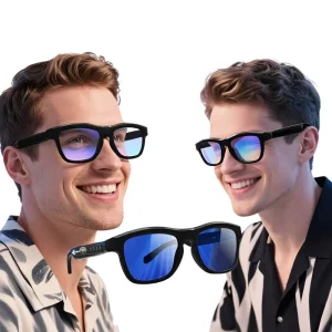 Smart Color-Changing AI for Glasses Unisex Blue-Light Blocking Translation Call Function Music Playback Remote Photo