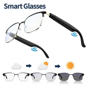 Smart Comfort Wearable Headset Glasses Touch Control IPX-4 Waterproof Type-C Charging Multi-Function Device for Music