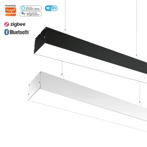 Smart Control Modern Surface Mounted Linear Light System 40w 60w Aluminum Dimmable Led Linear Lights