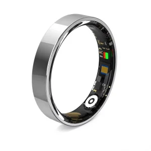 Smart Control Ring Health Fitness Tracker Magnetic Charging Heart Rate SpO2 Sleep Monitor for Android iOS