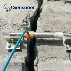 Smart Crack Meter JMDL 22XX 0.01mm 50 200mm Range Inductive Displacement Sensor Joint Monitor for Bridge Dam Building
