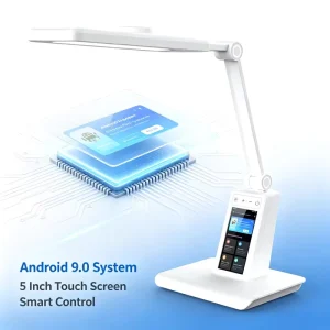 Smart Desk Lamp With 60G Millimeter-Wave Radar AI Voice Interaction Sleep Heart Rate Breathing Monitoring 4G LTE IoT Lamp