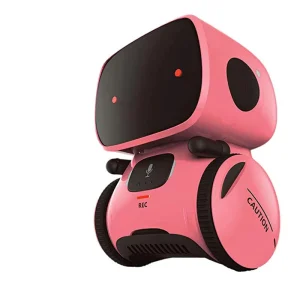 Smart Desktop AI Companion Robot with WiFi App Control Touch Response Voice Recognition LED Display and Rechargeable Battery
