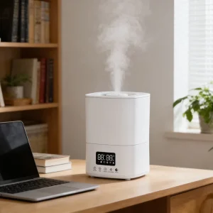 Smart Digital Display Touch Control Timing Negative Ion Humidistat Ultrasonic Home Office Air Humidifier