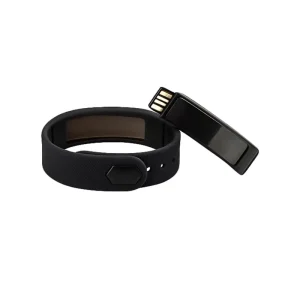 Smart Digital Fitness Tracker GPS Wristband Pedometer LED Display Wireless Charging Eco Friendly Vibrating Alarm Clock
