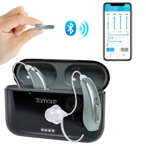 Smart Digital Hearing Aid with Wireless Connectivity and Noise Reduction for Hearing Clarity
