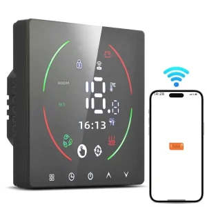 Smart Doodle App Mobile Remote Control Underfloor Heating Thermostats (IP55 90-240V) for Water/Electric Floor Heating