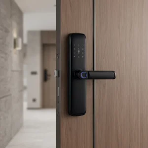 Smart Door Handle Lock Set Apartment Office Commercial Mechanical Door Lock with Keypad 25 cm Lock System Front Door