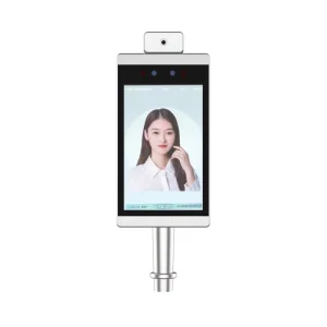Smart Door Lock Biometric Temp Android Base Night Vision Camera Access Control Face Recognition Time Attendance Reset 20,000