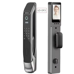 Smart Door Lock Camera Wifi Fully Automatic 3D Face Recognition Biometric Fingerprint Keyless Smart Lock