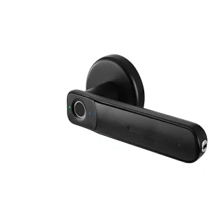 Smart Door Lock Fingerprint Lock for App Unlock Mechanical Keys Electronic Lock for Indoor Wooden Metal Doors