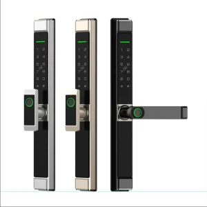 Smart Door Lock Waterproof Thin Fingerprint Zinc Alloy Tuya Wifi TTlock Keyless Entry Electronic Door Lock Home
