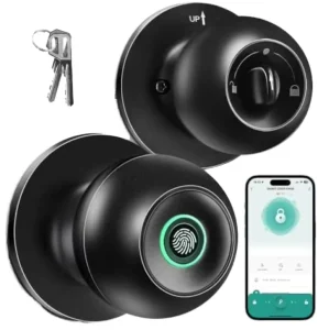 Smart Doorlock Knob Fingerprint Door Lock Smart Lock with App Control Blueteeth Door Lock for Home