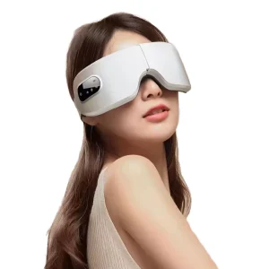 Smart Electric Eye Massager Heat Compression Vibration Relief for Eye Strain Enhanced Sleep Top Pick Eye Massage Equipment