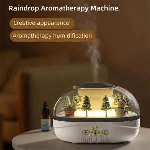 Smart Electric Ultrasonic Aroma Diffuser with LED Light & Essential Oil Cool Mist Humidifier for Household Use