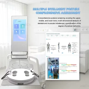 Smart Electronic Mirror Fitness Muscle Tester 3D Body Scanner Intelligent Fitness Mirror Fat Percentage Meter 1 Year Warranty