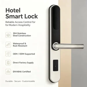 Smart Electronic Stainless Steel Hotel Car Door Lock Digital Gateman System Security Lock for Wooden Doors