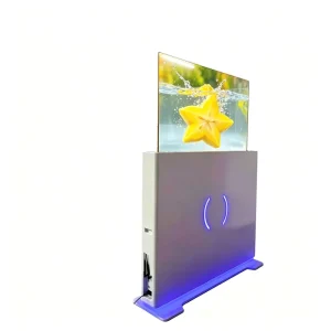 Smart Elevator Transparent Display Screen with 10-Point Touch OLED Backlit Indoor Use Text & Graphics 60Hz 1070M Colors