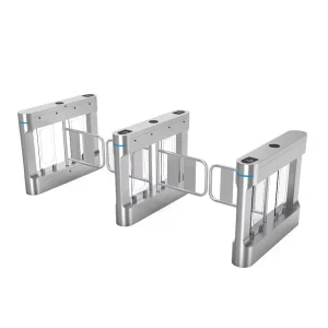 Smart Entrance Turnstile 900MM Wheelchair Passage Biometric Access Pedestrian Swing Turnstile ADA Compliant Gate