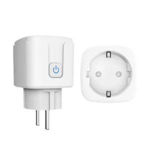 Smart European Power Socket Plug Mobile App Voice Controlled Countdown Timing Metering Smart Technology