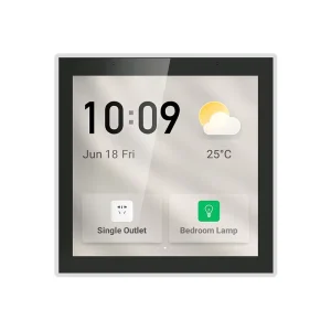 Smart European Standard WiFi Control Panel Multifunction Electric Switch for Smart Home Alarm Systems