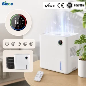 Smart Evaporative Humidifier 4.5L 400ml/h Aroma Humidificador with Tuya WiFi OEM ODM