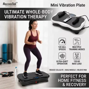 Smart Exercise Machine Vibration Plate Fitness Equipment Physiotherapy Adjustable Platform Therapy Equipment Home Health Mini