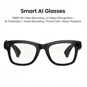 Smart Eye Glass Camera 800W AI ChatGPT Translation Touch Control HD Shooting Intelligent Sunglasses Anti blue Light Magnetic