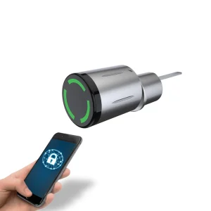 Smart Fingerprint Door Lock Cylinder Electronic Lock Core Ttlock Tuya APP Remote Control Key Unlock Cylinder Lock