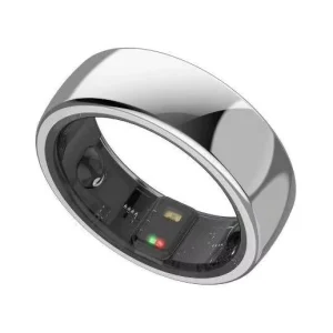Smart Fitness Ring with Sleep Tracker App Control Durable Titanium Waterproof Wireless Charging for Android & IOS