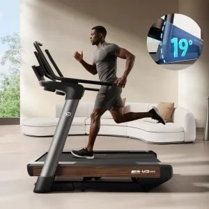 Smart Fitness Treadmill Large Size Electric Aerobic Multi Functional Treadmill Heart Rate