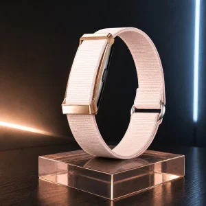 Smart Fitness Wristband Blood Pressure Heart Rate SpO2 Monitoring Sleep Tracking Vibration Alarm IP68 Glossy Finish
